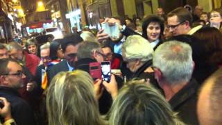 michel sardou represailles sortie theatre michodiere du 24 octobre 2015 [upl. by Sussman397]