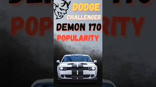 Dodge Challenger demon170 popularity 😱 shorts ytshorts dodgechallenger shortsfeed viralshorts [upl. by Duwalt981]