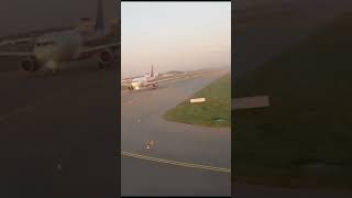 Take off Dreamliner Pyrzowice Dominicana [upl. by Roseline]