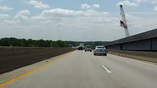 Interstate 70  Missouri Exits 121 to 111 westbound [upl. by Loren279]