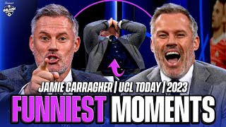 Jamie Carraghers funniest moments of 2023 😆  UCL Today  CBS Sports Golazo [upl. by Akiemehs384]