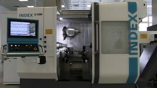 INDEX G200 5axis TurnMill [upl. by Palladin]