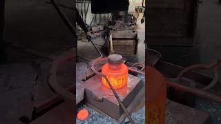 Forging Giant RedHot Steel – Compaction amp Air Removal for Perfect Shaping [upl. by Aray]