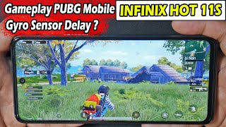 Test PUBG Mobile on INFINIX HOT 11S Enak Banget lancar parah Tapi Gyro delay [upl. by Ricki915]