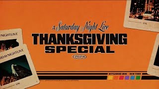 An SNL Thanksgiving Special 2024  Opening Montage  SNL Fanatic [upl. by Larine]