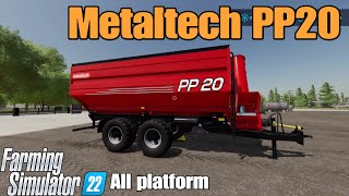 Metaltech PP20  FS22 mod for all platforms [upl. by Duff]