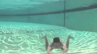 funny swimming accident [upl. by Rodmur]