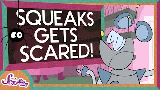 Squeaks Gets Scared  SciShow Kids Compilation [upl. by Ahsinik]