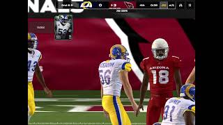 Madden Mobile Cardinals vs Rams [upl. by Atis]