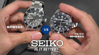 Comparing the Iconic Seiko SPB143 to its Successor the SPB453  Which One Should You Get [upl. by Sokairyk626]