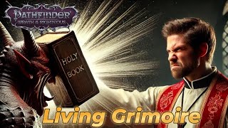 Holy Tome Pathfinder WotR  Living Grimoire Inquisitor [upl. by Silvan647]