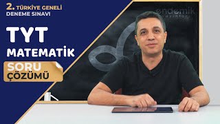 Endemik Yayınları 20232024 2 TG Deneme Sınavı TYT  Matematik Video Çözümlü Cevap Anahtarı [upl. by Nolan]