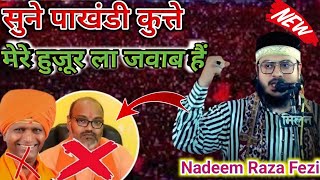 फिर हुई सरकार की शान मे गुस्ताखी  Nadeem Raza Faizi Ki Naat ✓ Huzur La Jawab Hai Hit Naat 2024 [upl. by Bruns722]