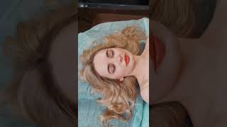 ASMR relaxing leg and abdominal massage for Yaroslava asmrmassage [upl. by Waneta131]