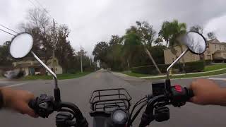 2 New Honda Trail 125 POV Ride Motorcycle ASMR Around Daytona Beach [upl. by Kathryne]