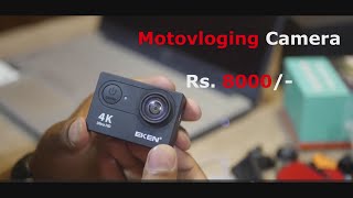 Unboxing Eken H9R Action Camera Best Budget Action Camera In Nepal Motovloging Camera मात्र 8000 [upl. by Ramgad217]