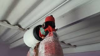 Ceiling Painting Using Spray Gun  Buildskill Pro Paint Sprayer [upl. by Ofilia]