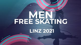 Ilia MALININ USA  MEN FREE SKATING  Linz 2021 JGPFigure [upl. by Noyahs557]