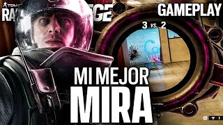 Mi nueva mejor mira larga 😏  Rainbow Six Siege Gameplay Español [upl. by Ahsitak727]