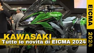 Kawasaki dalla Ninja 1100 SX alla Z 900 e la prossima KLE tutte le novità EICMA 2024 [upl. by Meier]