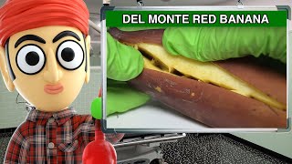 Del Monte Red Banana  Runforthecube Food Review [upl. by Allerus]