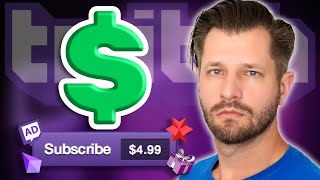 How Streamers Make Money on TWITCH MonetizationPartnerAffiliate Program [upl. by Liartnod510]