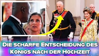 Die scharfe Entscheidung von König Harald von Norwegen nach der Hochzeit von Prinzesin Märtha Louise [upl. by Moyers52]