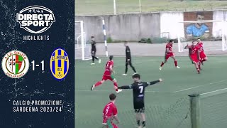 Calcio Promozione  Gialeto 1909Arborea 11 Highlights [upl. by Becht]