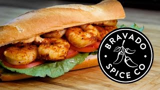 Bravado Spice Crimson Blackened Shrimp Poboy [upl. by Tyra981]