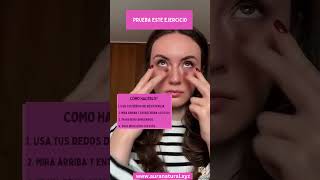 Cómo reducir arrugas y ojeras alrededor de los ojos 🎥 yogafacial rejuvenecimientofacial [upl. by Durstin498]