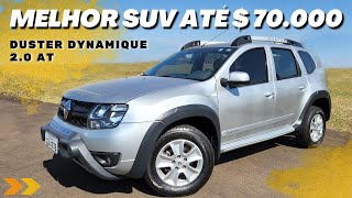 AVALIAÇÃO RENAULT DUSTER DYNAMIQUE 20 AUTOMÁTICO 2017 O Melhor Custo Benefício de TODOS [upl. by Zetes]