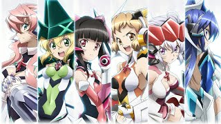 Symphogear GX FanMade Transformations [upl. by Atikan563]