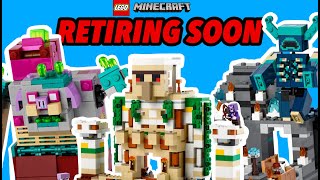 TOP 5 BEST RETIRING Lego Minecraft Sets YOU NEED TO BUY [upl. by Enneibaf987]