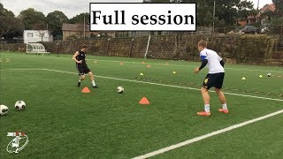 Soccer Training Ideas FULL SESSION OLD  Joner 1on1 [upl. by Kreegar]