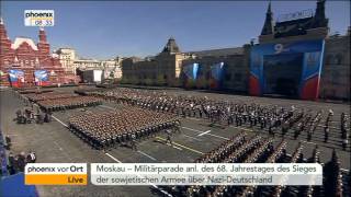 Militärparade in Russland  VOR ORT vom 09052013 [upl. by Laroc]