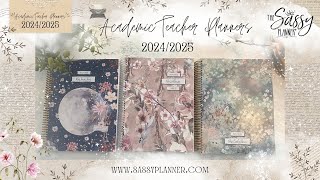 20242025 Academic Teacher Planner by The Sassy Planner [upl. by Kersten]