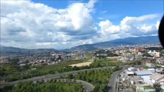 Landing Toncontin Airport  Cockpit view 1080p [upl. by Luapnaej232]