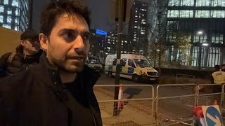 🚨 LIVE London Leftists Protest Trump At US Embassy [upl. by Ummersen3]