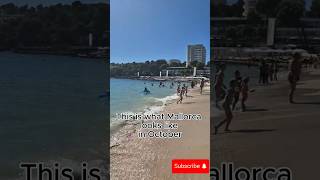 Why October is the Best Time to Visit magaluf Beach 🌅 travel majorca mallorca magalufbeach [upl. by Nalyk]