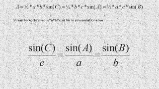 Sinus og cosinus relationerne [upl. by Arva]
