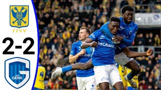 STVV vs Genk 22 All Goals and Extended Highlights [upl. by Hadihahs946]