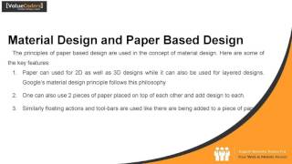 Material Design Vs Flat Design [upl. by Tevlev]