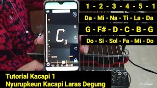 TUTORIAL KACAPI 1  NYURUPKEUN KACAPI LARAS PELOG DEGUNG [upl. by Tsenrae439]