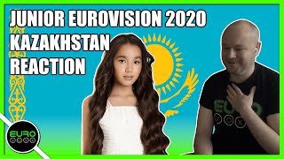 🇰🇿 KAZAKHSTAN JUNIOR EUROVISION 2020 REACTION Karakat Bashanova  Forever  ANDY REACTS [upl. by Aneleasor]