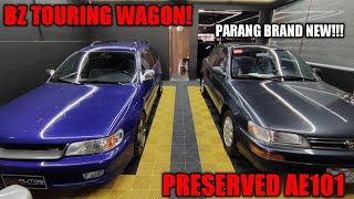 BZ TOURING WAGON AND PRESERVED BONE STOCK AE101 IN ONE GARAGE [upl. by Liew]