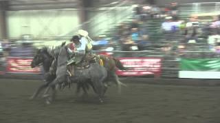 Mark ODempsey 815 on Duffys 21 Rip N Zip Saddle Bronc FCA Finals 12 Rd 4 [upl. by Bathesda]