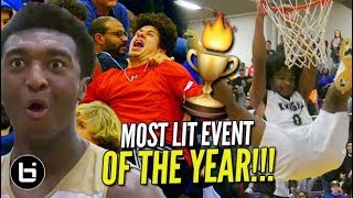 Most EPIC Atmosphere in High School Hoops John Wall Holiday Invitational MIXTAPE [upl. by Cordi]