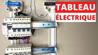 TABLEAU ÉLECTRIQUE CÂBLAGE FACILE [upl. by Maxy974]