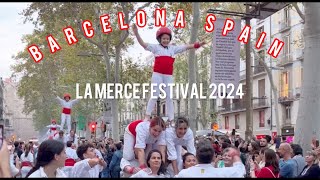 LA MERCE FESTIVAL 2024 BARCELONA SPAIN 20092024 [upl. by Hanako520]