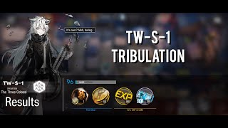 【明日方舟Arknights】【Twilight of Wolumonde】TWS1 Tribulation [upl. by Barhos]